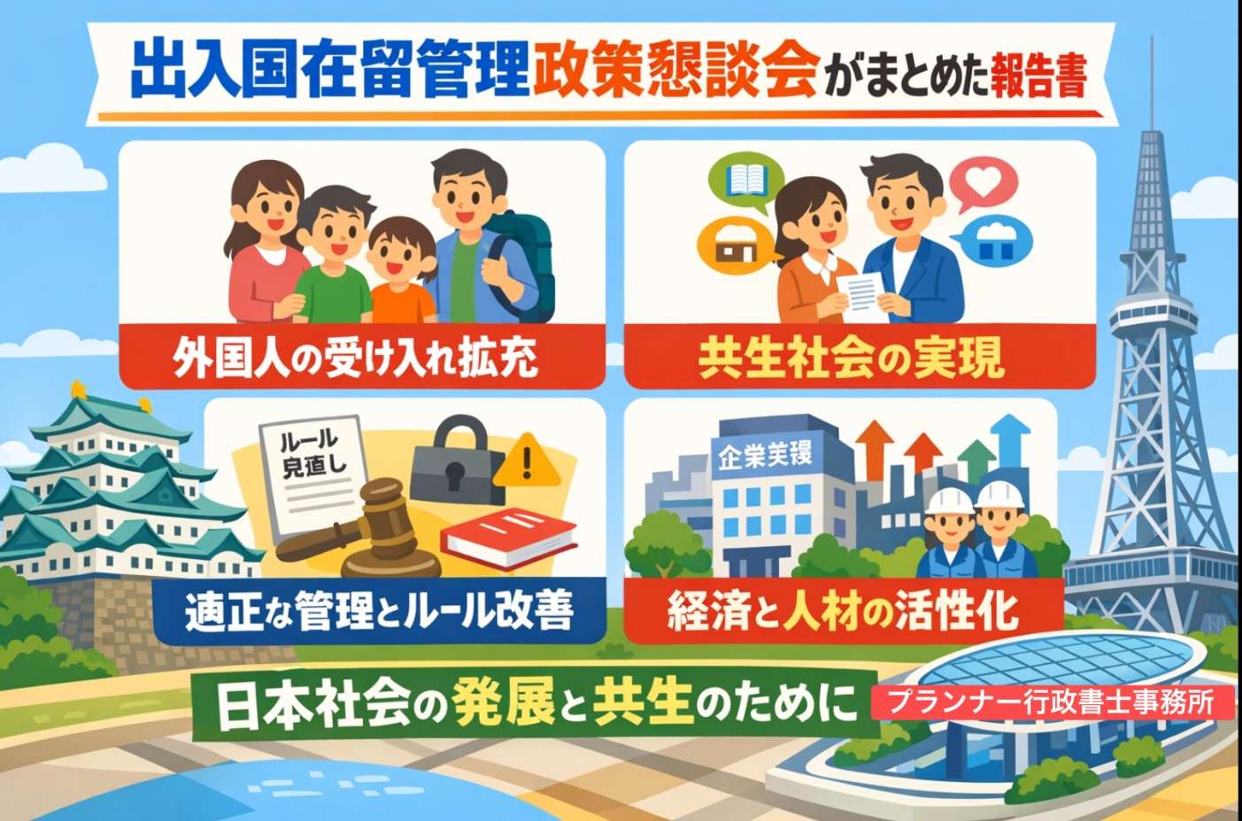 2025年最新】永住権取消しやJESTA導入へ。法務省報告書が示す「外国人